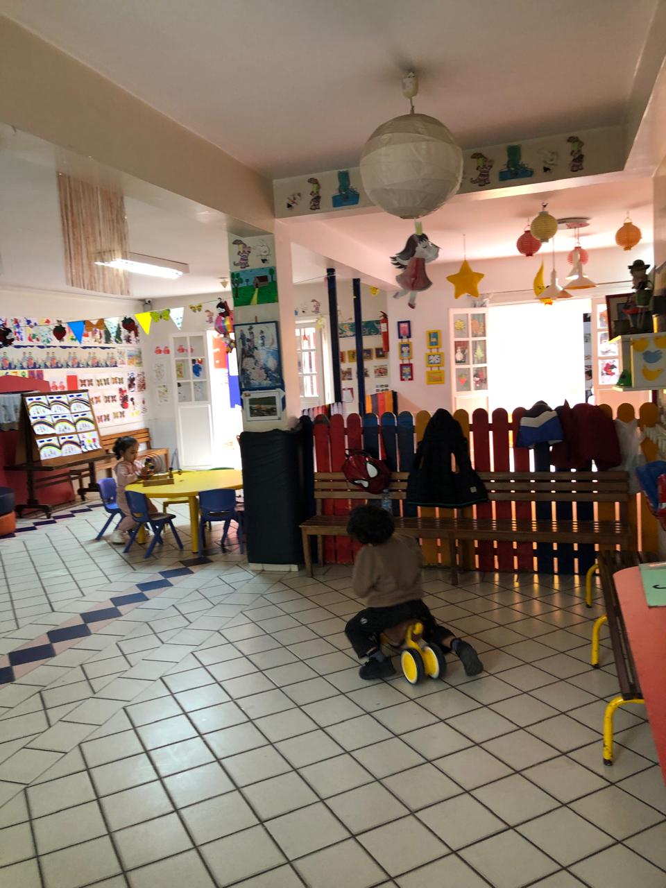 Intérieur du jardin d'enfants Les Heures Joyeuses, Ain Chock Casablanca
